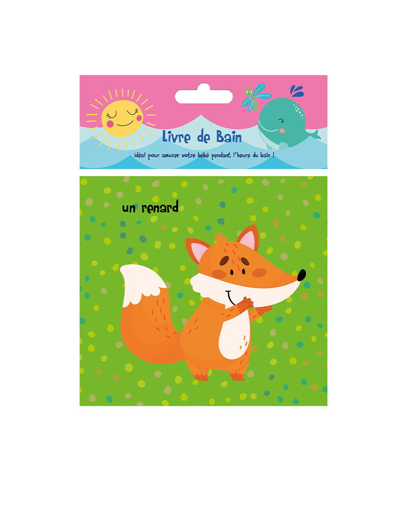 Plume Univers Bath Book - Fox