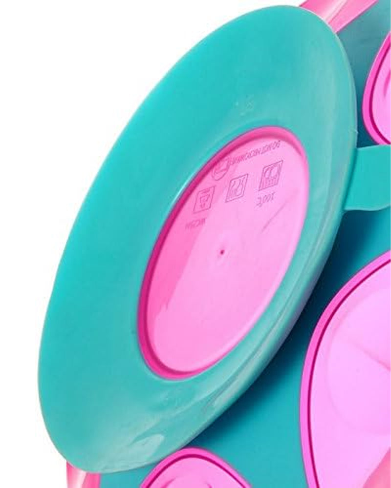 Nûby Assiette Chauffante avec Cuillère 400ml 3M+ - Rose