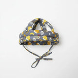 Casque de Sécurité Anti-Bosse pour Enfant Renards - Gris