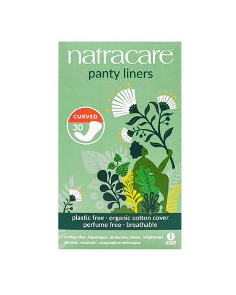 Natracare Protège Slips Curved - 30 Unités