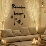 Black Ramadan Kareem Wall Decoration