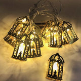 Guirnalda Luminosa Metal Farol Oriental – 10 LED