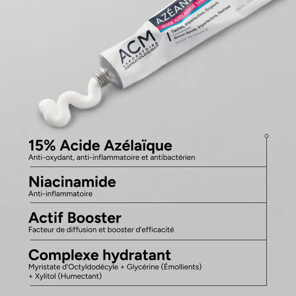 ACM AZÉANE CRÈME Acide Azélaique 15% 30ml