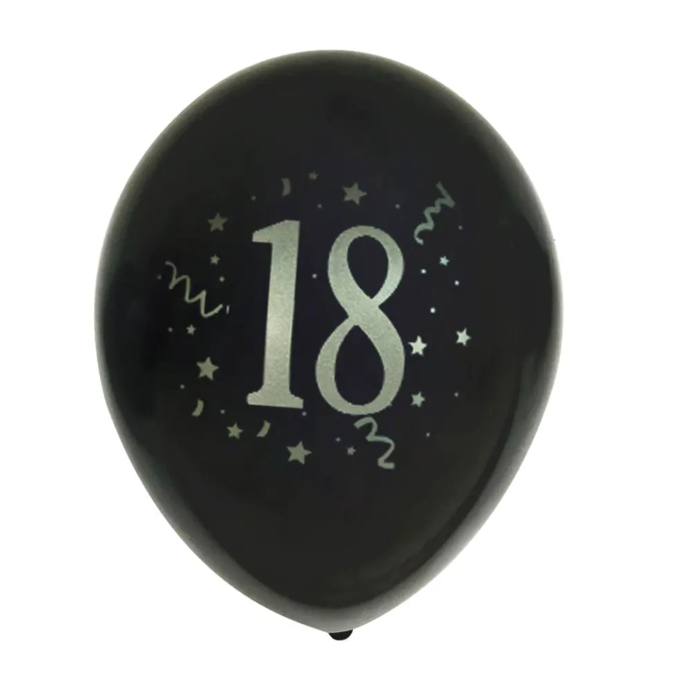 Lot de 8 Ballons en Latex Imprimés 18 – 30cm