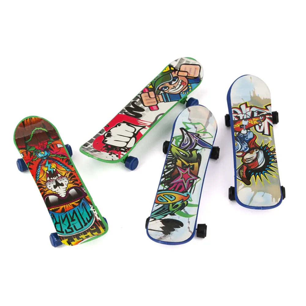 Lot de 4 Mini Skateboards