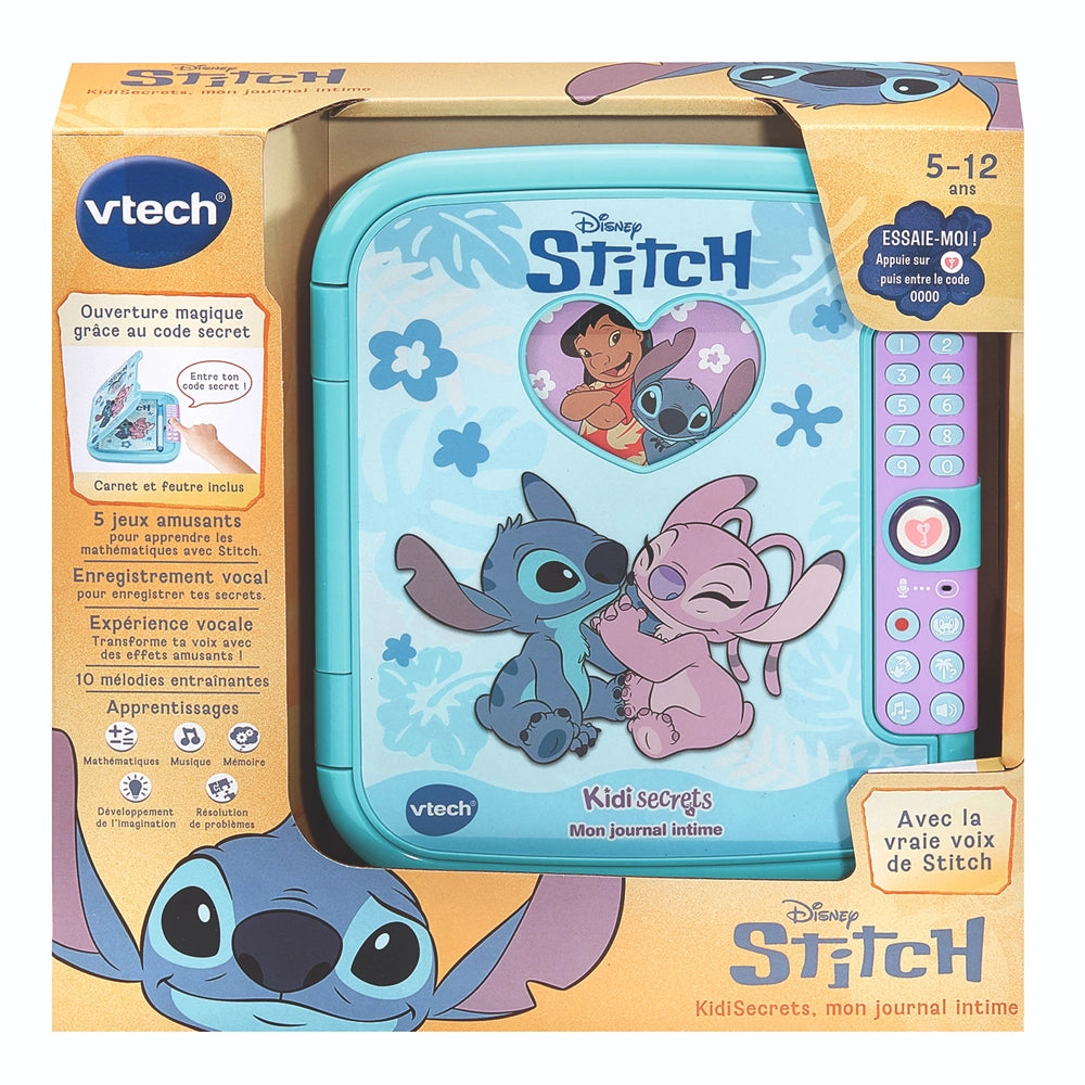 Vtech KidiSecrets, Mon Journal Intime 5-12A - Stitch