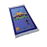 Prayer Mat for Boy - Blue (Random Pattern)