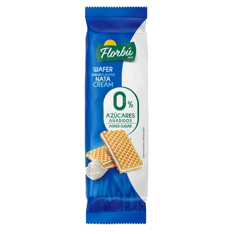 Florbú Oblea de Crema Sin Azúcar - 150g