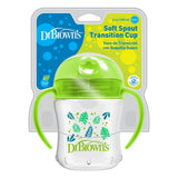 Dr. Brown's Gobelet transition 180ml avec poignées 6M+ - Vert