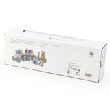 Viga Toys PolarB Train Empilable Animaux en Bois 18M+