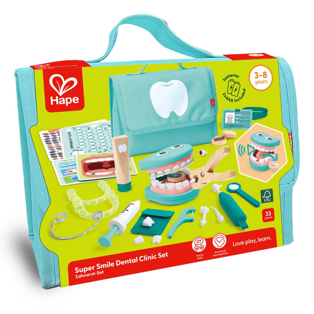 Hape Set Clinique Dentaire Super Smile 3-8A