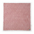 Babymat Couverture d'Hiver 100x100 cm - Cœur Rose