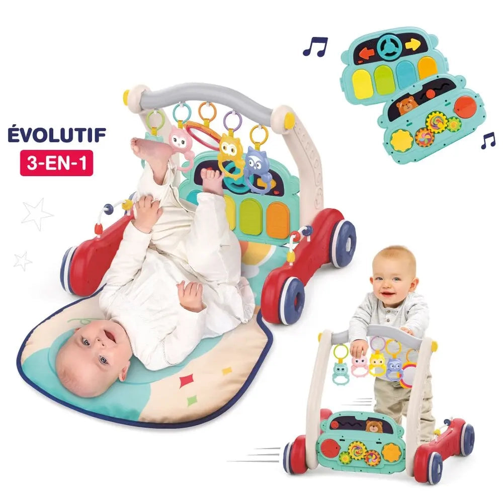 Ludi Tapis Et Chariot De Marche 0M+