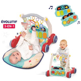 Ludi Tapis Et Chariot De Marche 0M+