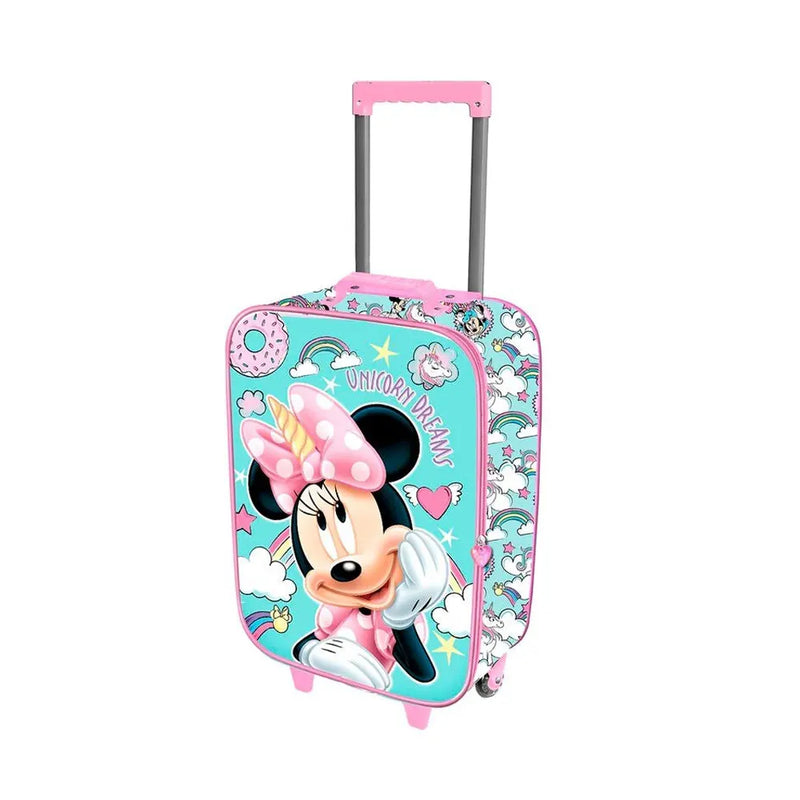 Valise de Voyage Enfant Soft 3D -  Minnie