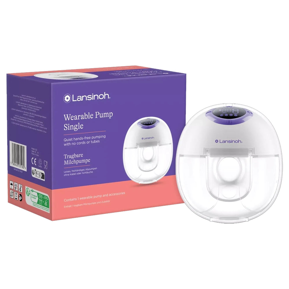Lansinoh Tire-Lait Mains Libres Électrique Compact