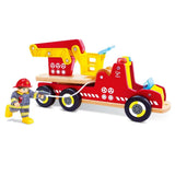 Hape Camión de bomberos con sirena y luces 2-8A