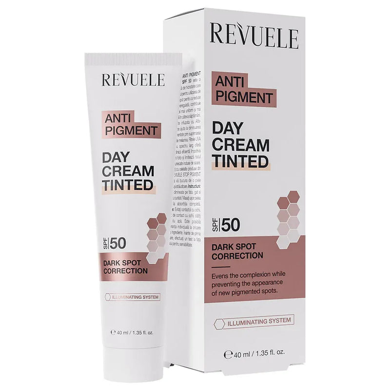 Revuele Anti-Pigment Day Cream Tinted SPF50+ – 40 ml
