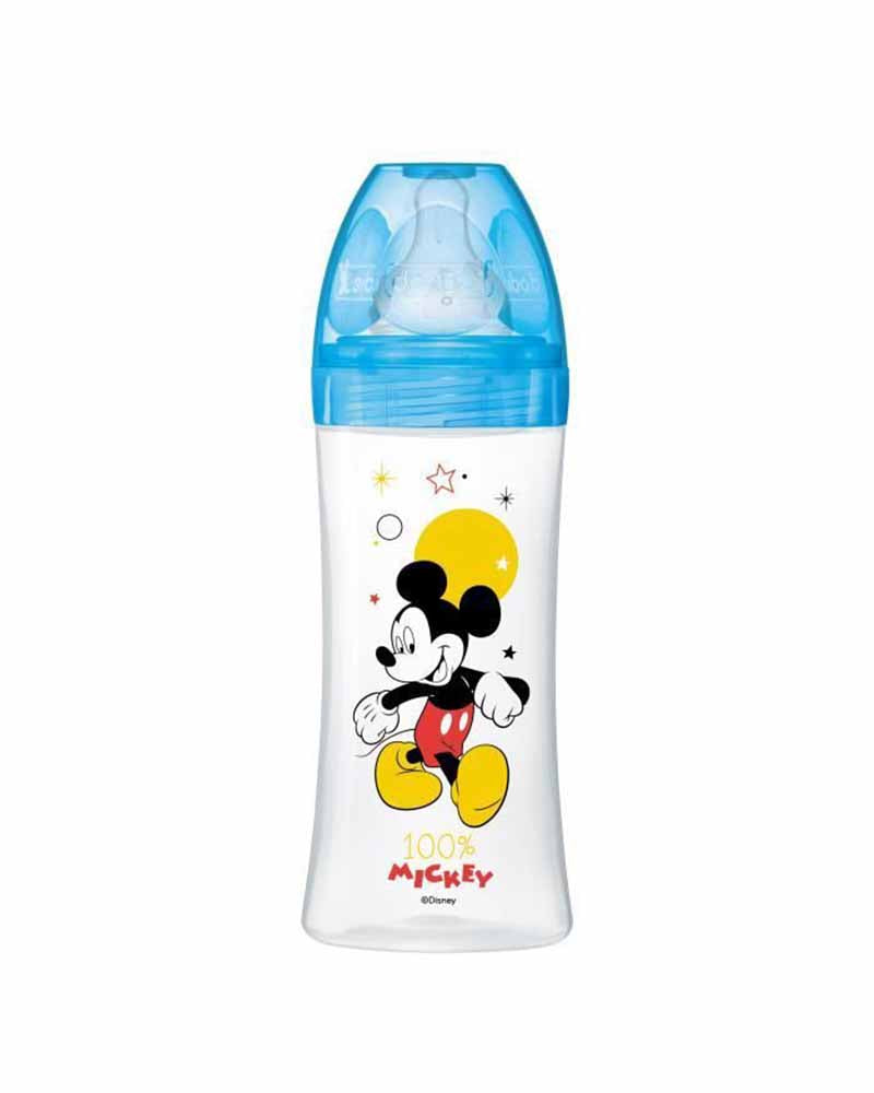 Dodie Anti-Colic Initiation+ Baby Bottle 330ml (+6m) - Blue Mickey