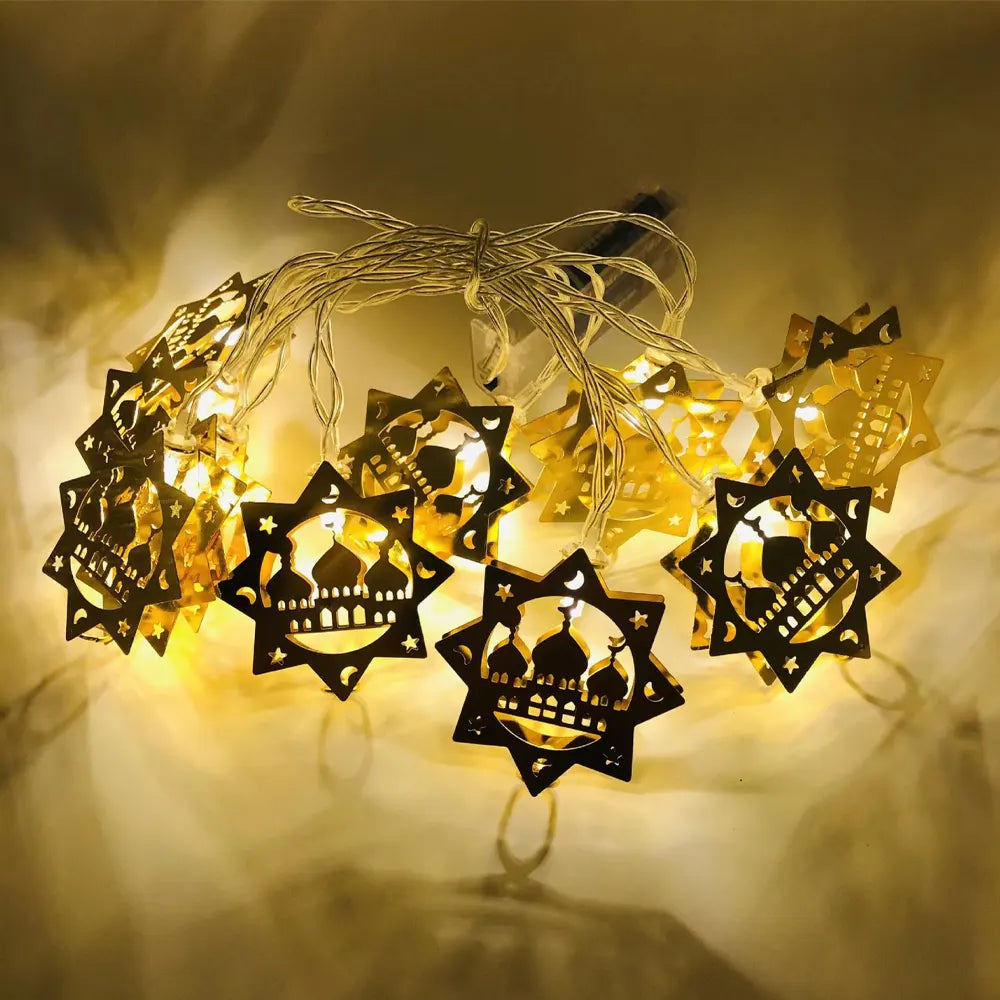 Guirlande Lumineuse en Métal – 10 LED