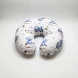 BébéYo Coussin d'Allaitement Nuage d’Ourson - Bleu