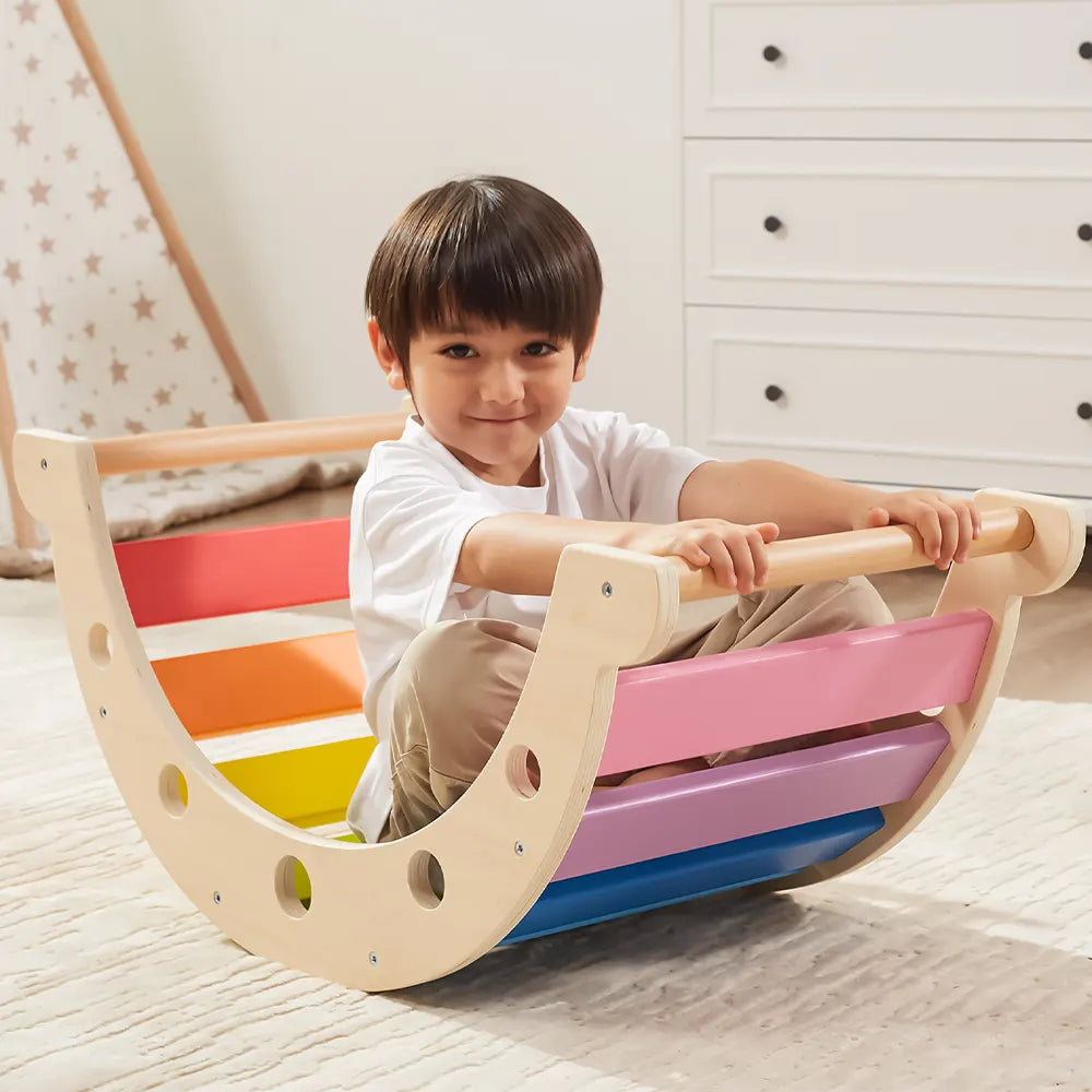 Viga Toys Rocker Arc en Ciel 12M+
