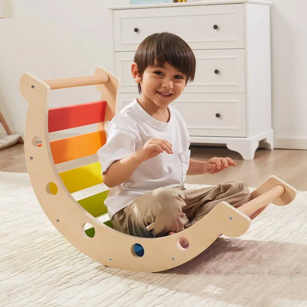 Viga Toys Rocker Arc en Ciel 12M+