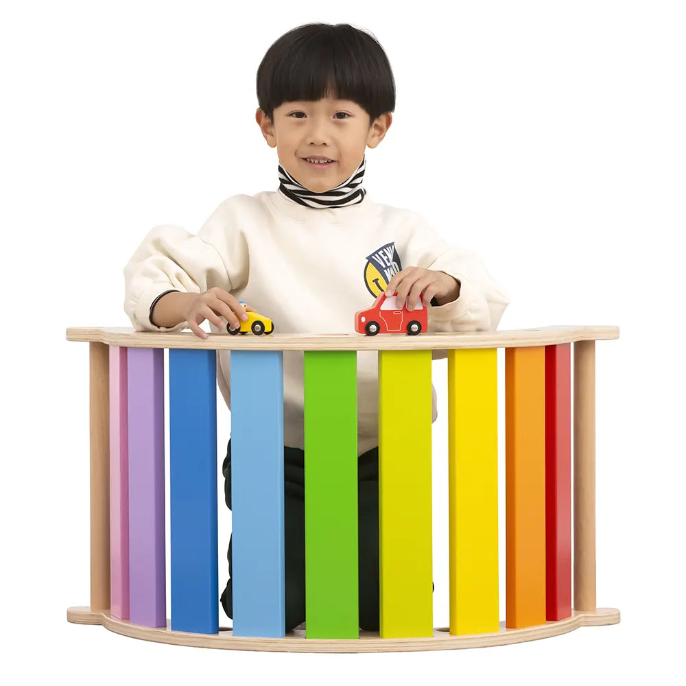 Viga Toys Rocker Arc en Ciel 12M+