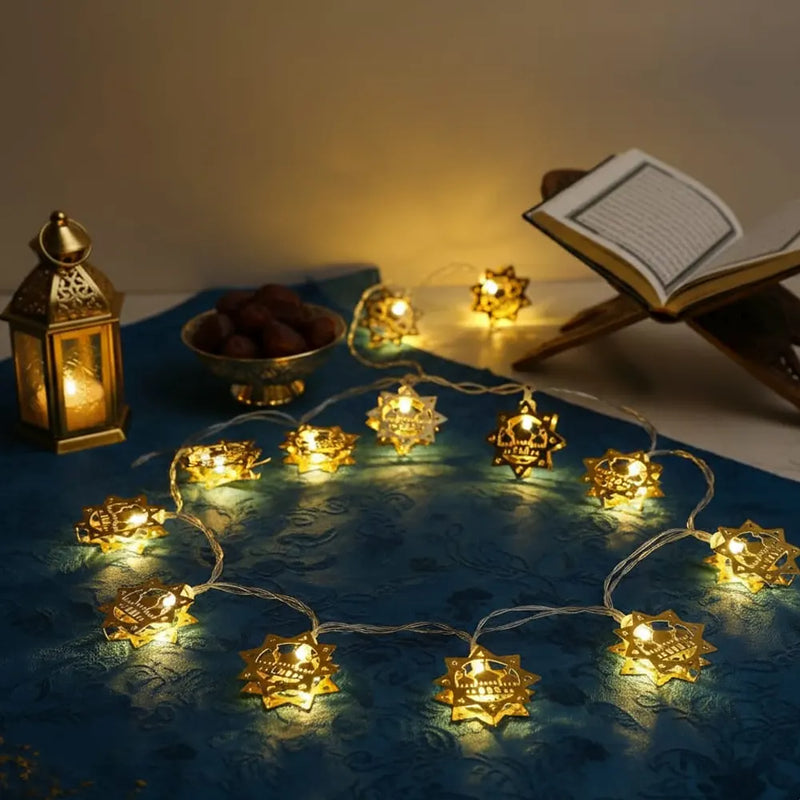 Guirlande Lumineuse en Métal – 10 LED