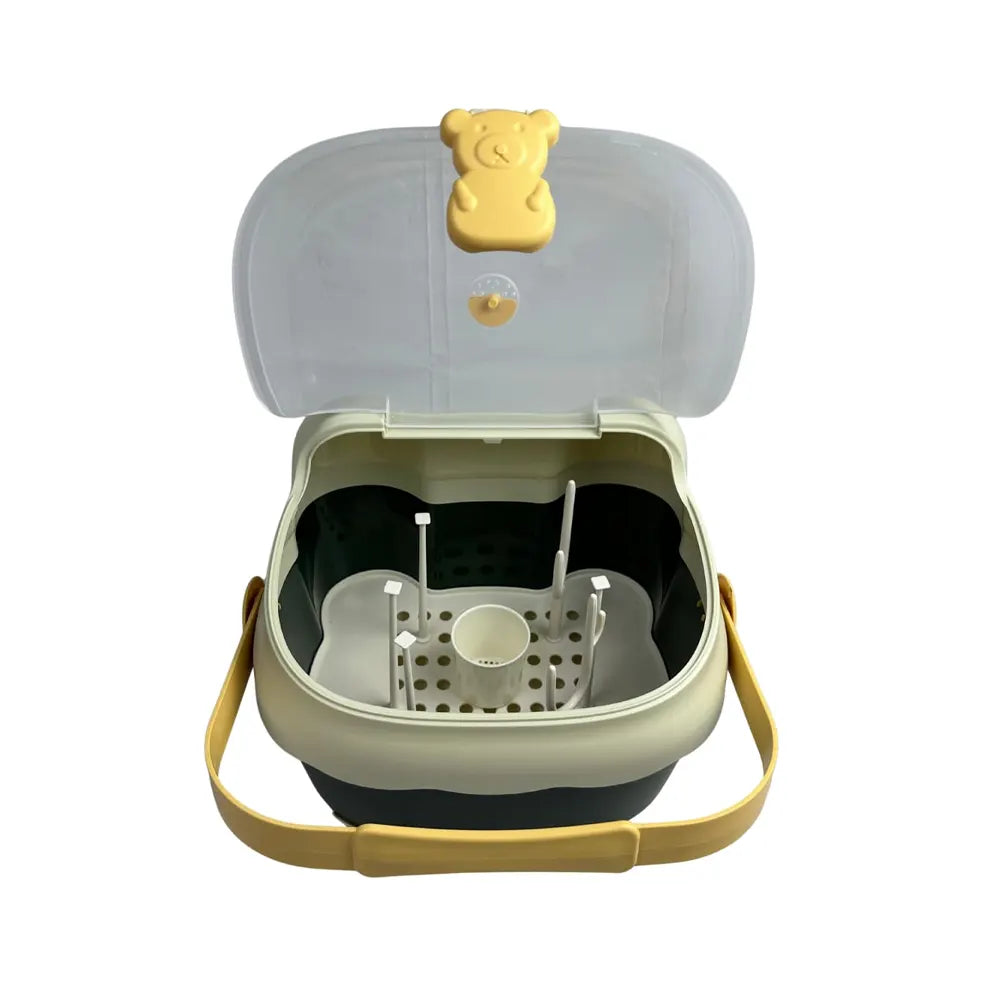 Boîte de  Rangement Portable pour Accessoires de Bébé – Motif Ours