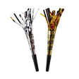 Pack de 4 sifflets de fête Happy New Year 18 cm