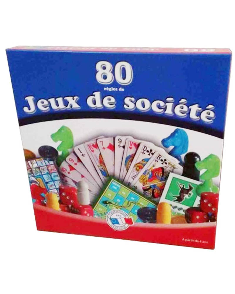 Coffret 80 jeux de société - Ferriot Cric - 4A+