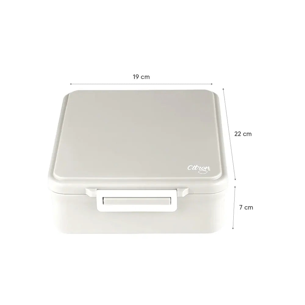 Citron Large Lunchbox with Insulated Food Jar - Blush Pink