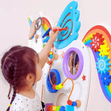 Viga Toys Panneau d'activités Mural 18M+ - Licorne