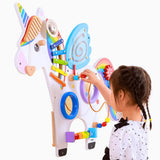 Viga Toys Panneau d'activités Mural 18M+ - Licorne