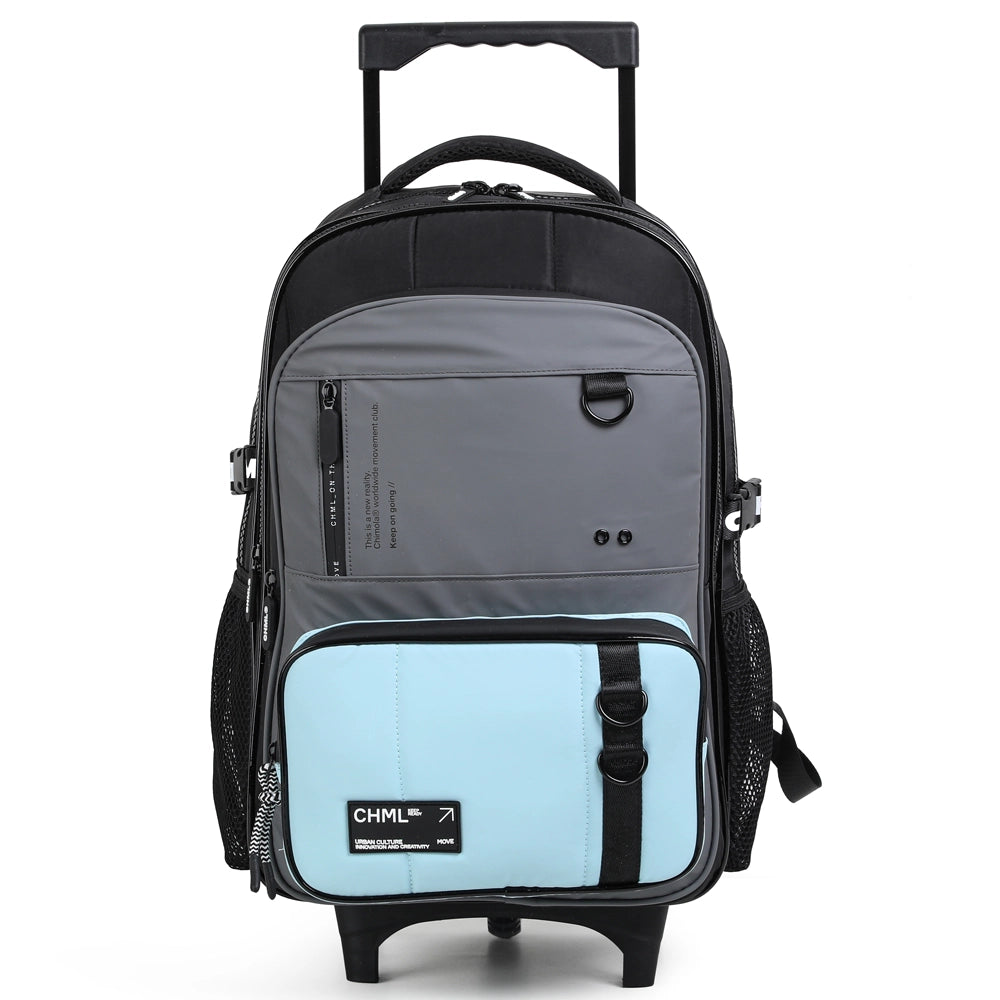 Chimola Sac à Dos à Roulettes Urbain 48cm - Gris