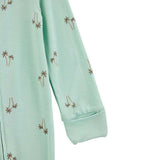 Carter's Baby Boy Two-Way Zip Footie - Mint Palms