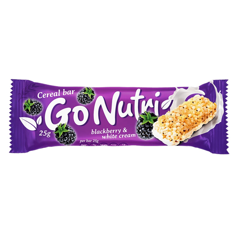 Vitalia Health Food Go Nutri Cereal Bar With Blackberry & White Cream - 25g