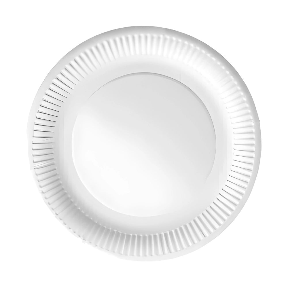 Pack de 20 Assiettes - Blanc