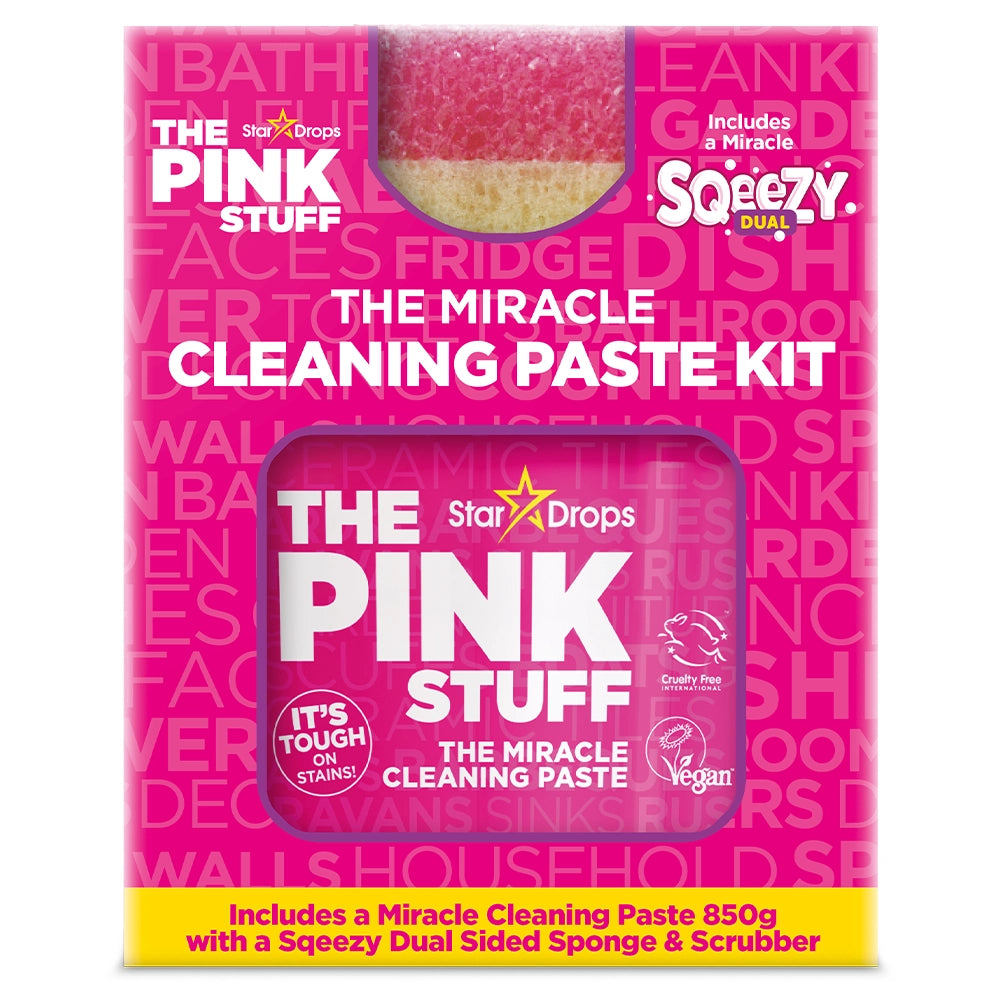 The Pink Stuff Le Kit de Pâte Nettoyante