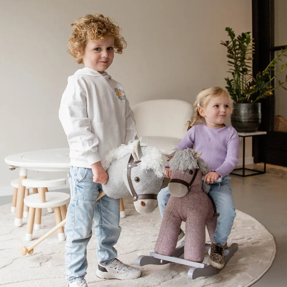 Tryco Cheval à bâton 3A+ - Gris