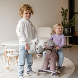 Tryco Cheval à bâton 3A+ - Gris