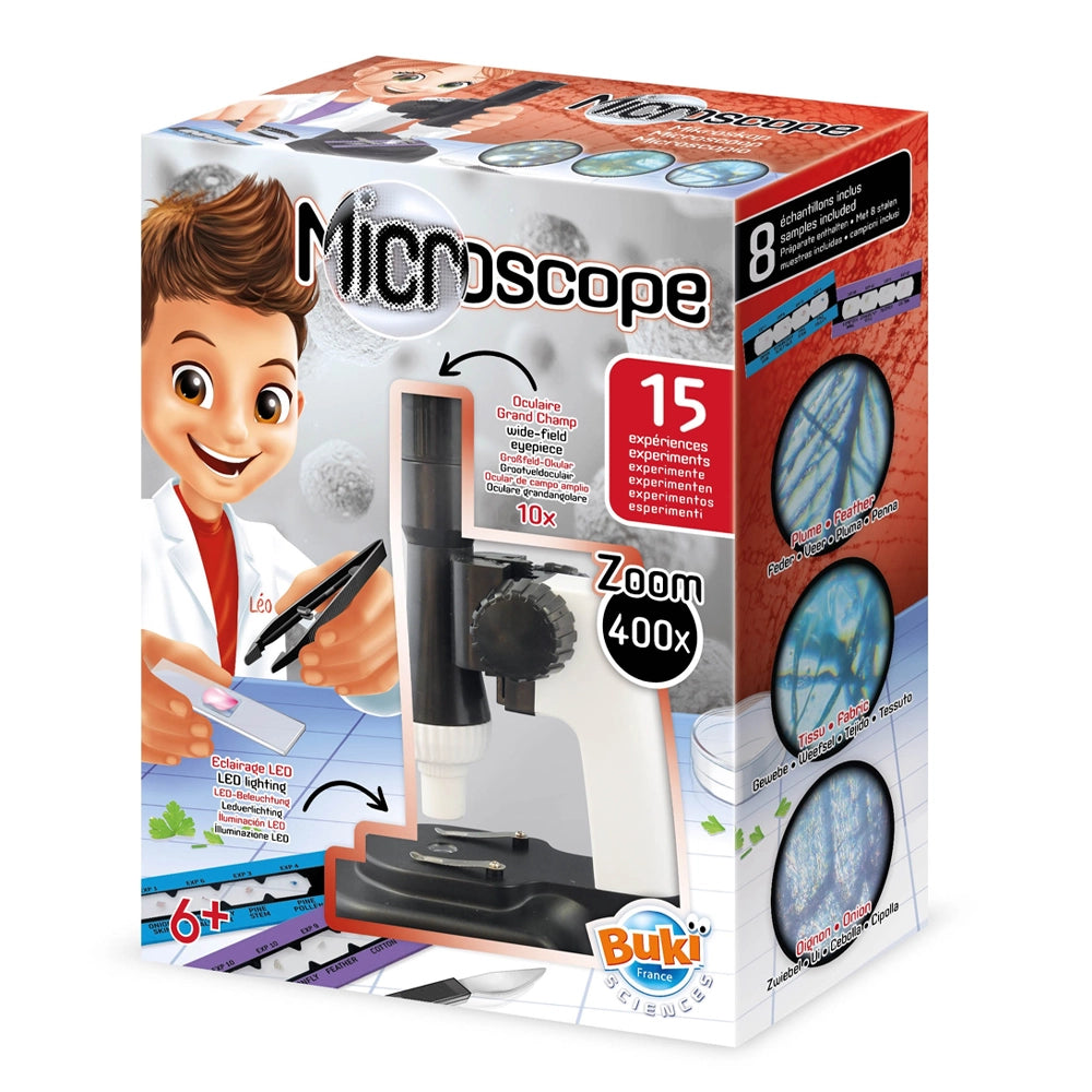 Buki Microscope 15 Expérimentes 6A+