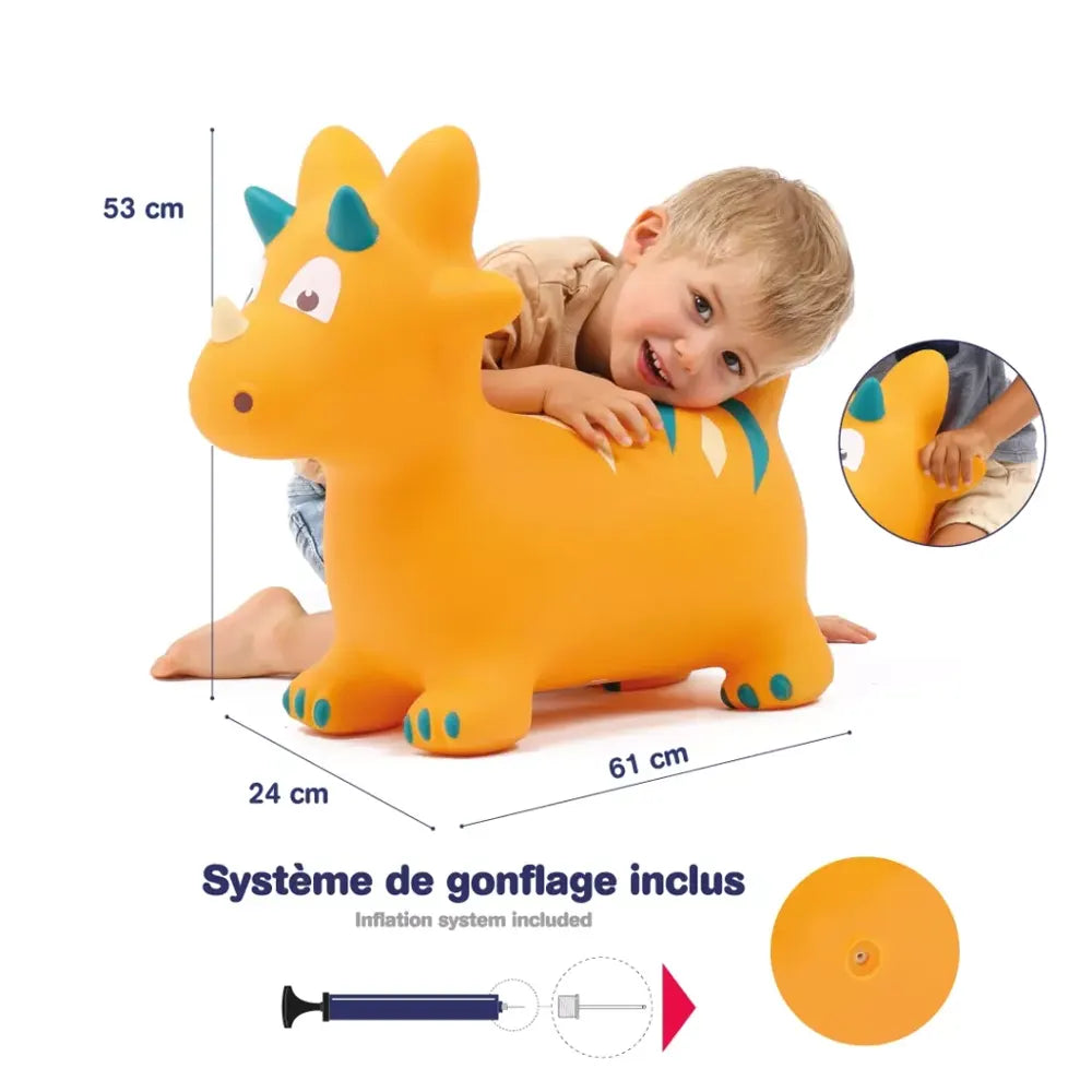 Ludi Dinosaure Ballon Sauteur Éducatif et Amusant - 10M+