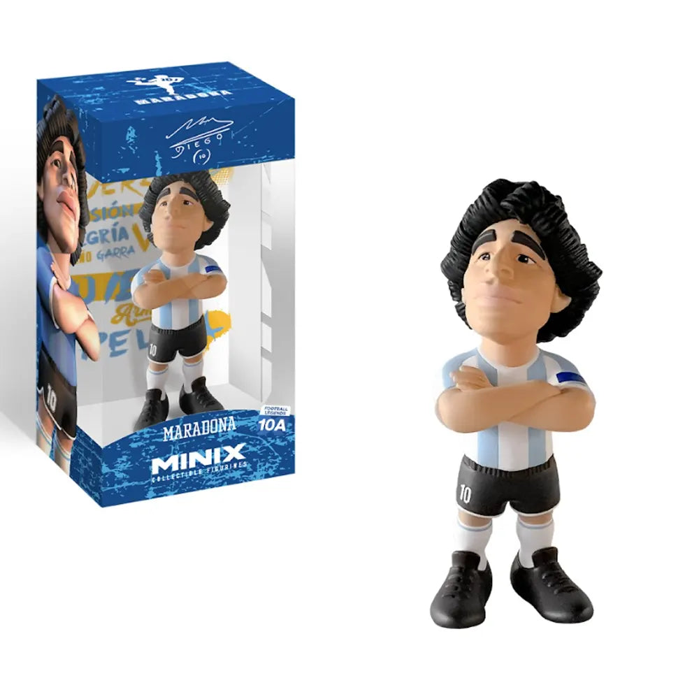 Minix Figurine de Joueurs de Foot 12cm - Diego Maradona - Argentine