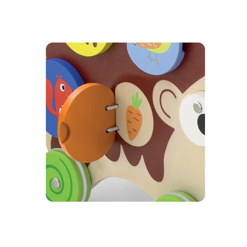 Viga Toys Hérisson D'activité à Tirer 4 En 1 12M+