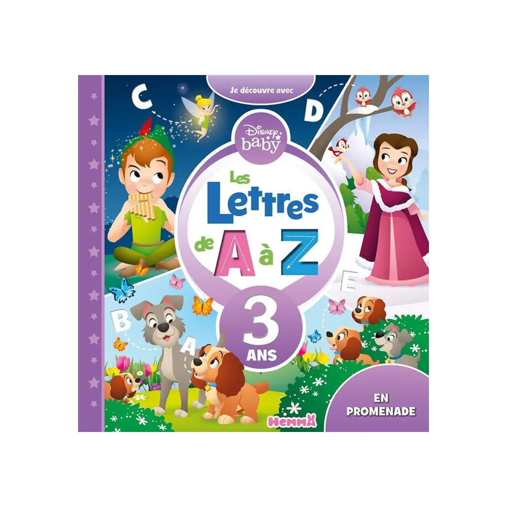 Les Lettres de A à Z – Je Découvre avec Disney