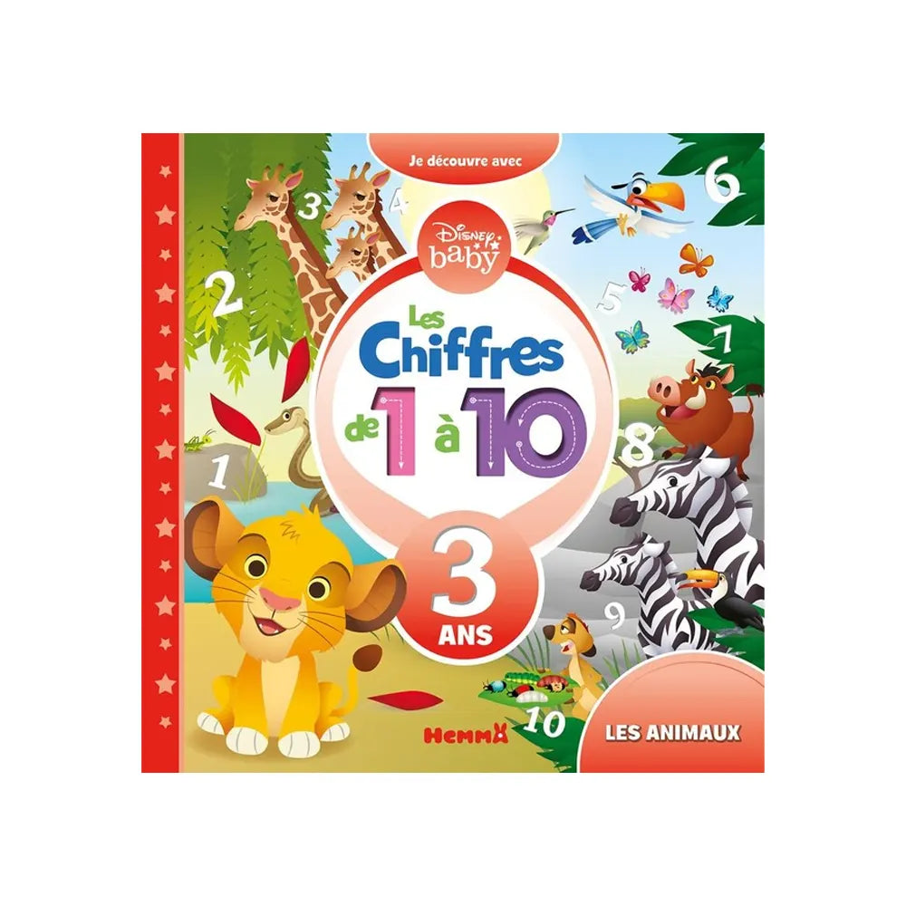Les Chiffres de 1 à 10 – Je Découvre avec Disney