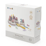 Viga Toys PolarB Gâteau d'Anniversaire en Bois 18M+