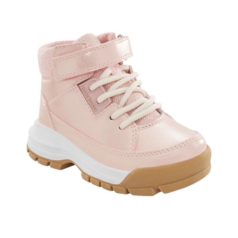 OshKosh Metallic Lace-Up Boots - Pink